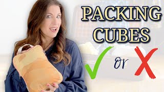 PACKING CUBES vs. No Packing Cubes | Side-by-Side Comparison
