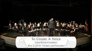 To Create a Voice by Carol Brittin Chambers; conducted by John M. Wetherington