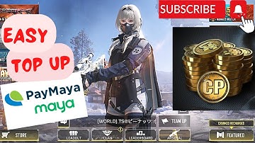 How to top up using Maya (Paymaya) | Call of Duty Mobile Garena Shells in Maya