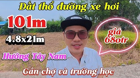 Đất Cần Giuộc Giá Rẻ| Đất thổ cư đường xe hơi ra đường xe tải 50m gần chợ và trường học.