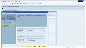 How to setup a trusted RFC connection between SAP systems  a step by step guide