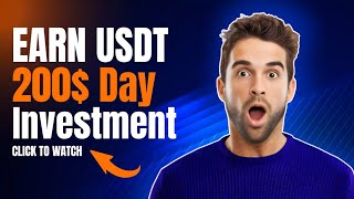 Usdt Earning Site | Earn Free Usdt | Best Usdt Investment site | New Earning Site New site