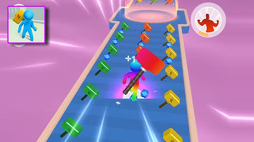 Giant Hammer 💪🔨💃🏻 All Levels Gameplay Walkthrough Android, iOS Part 1