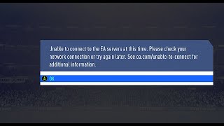 FIFA 19,20,21 Fix it Unable to connect to ea servers pc,PS4,xBOX1 screenshot 5