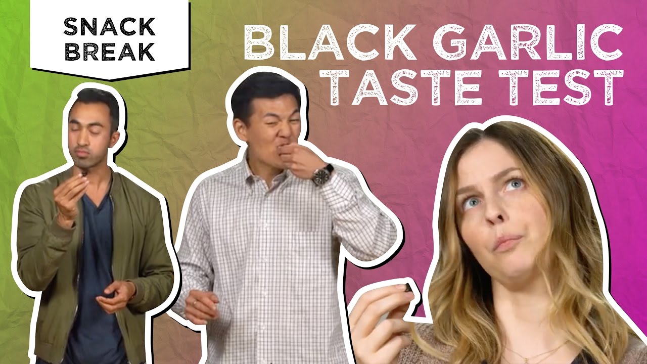 Mysterious BLACK GARLIC Taste Test & How To Cook With It | Snack Break - Tastemade Staff