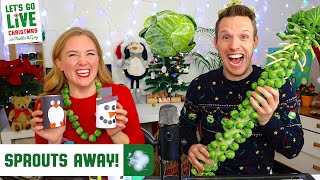 SPROUTS AWAY  Christmas Special #2 | LET'S GO LIVE with Maddie and Greg #60