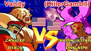 Marvel Super Heroes Vs. Street Fighter - Vanity vs (KillerGambit) FT5