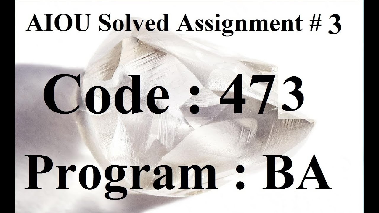 473 solved assignment 2023