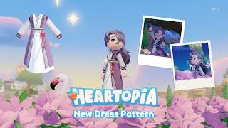 Designing a New Hanfu Outfit 👘✨ | Heartopia Drawing Process screenshot 2