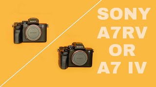 Sony A7R V vs Sony A7 IV??? Which one should YOU get?!?