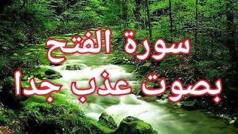 Sourate 48: Al Fath(La victoire éclatante ou la conquête) سورة الفتح برواية ورش حسام الدين عبادي HD