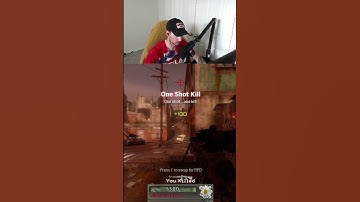 INTERVENTION SNIPING ON MW2 IN 2021😳 #cod #mw2 #shorts #gaming #callofduty