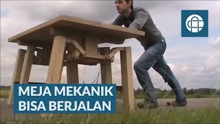 MEJA MEKANIK INI BISA BERJALAN