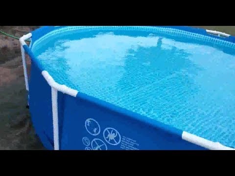 Как сделать воду в бассейне голубой и прозрачной в домашних условиях