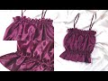 DIY Ruched Satin Croptop | Sonella Go