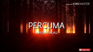 PERCUMA - Mario G Klau (DXH CREW)