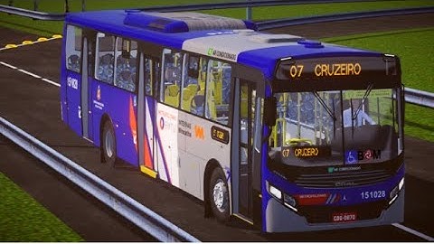 LANÇAMENTO CAIO APACHE VIP IV MB OF-1724L BLUETEC 5 - PADRÃO MICARATIBA - PROTON BUS SIMULATOR