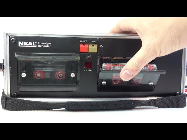 The tape recorder no one wanted to see 