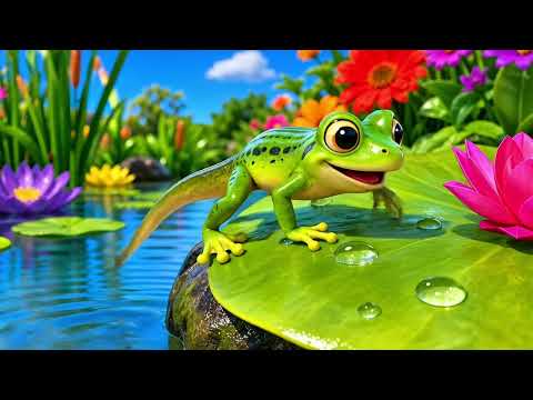 Frog Life Cycle Song | Super Simple Preschool Songs | Nursery Rhymes for Kids