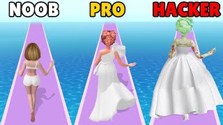 NOOB vs PRO vs HACKER in Bridal Rush screenshot 5