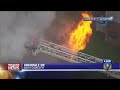 Crews battle flames at south Charlotte apartment complex
