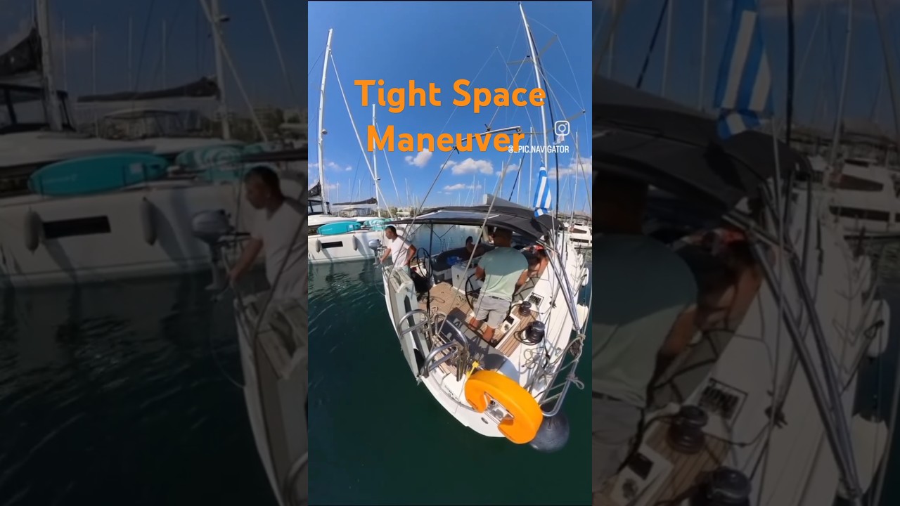 ⁣Spot Rotation With One Piece (Beneteau 51.1)