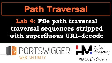 Path Traversal 4 | File path traversal traversal sequences stripped with superfluous URL-decode