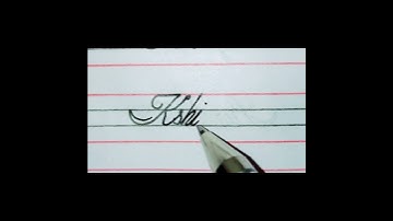 Name of Kuber write ✍️ in beautiful cursive style.||. Comment your name to write a name.