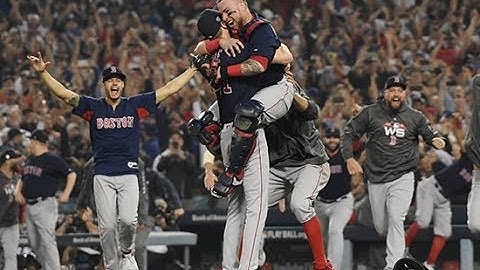 Red Sox Win 2018 World Series! Steve Pearce World Series MVP!