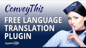 Conveythis Free Language Translation Plugin 👈