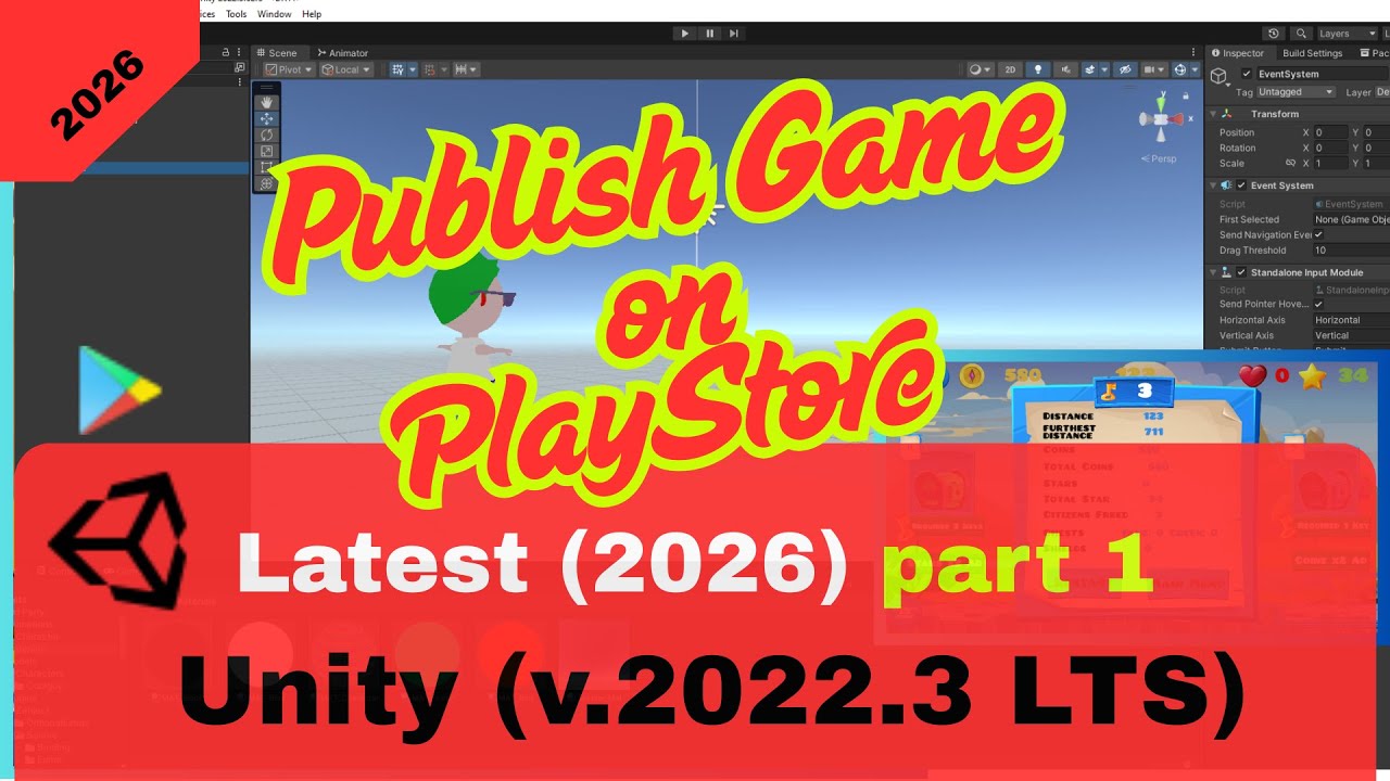 How to Publish Game on Play Store Using Unity 2022 in 2026 | Part 1 ...