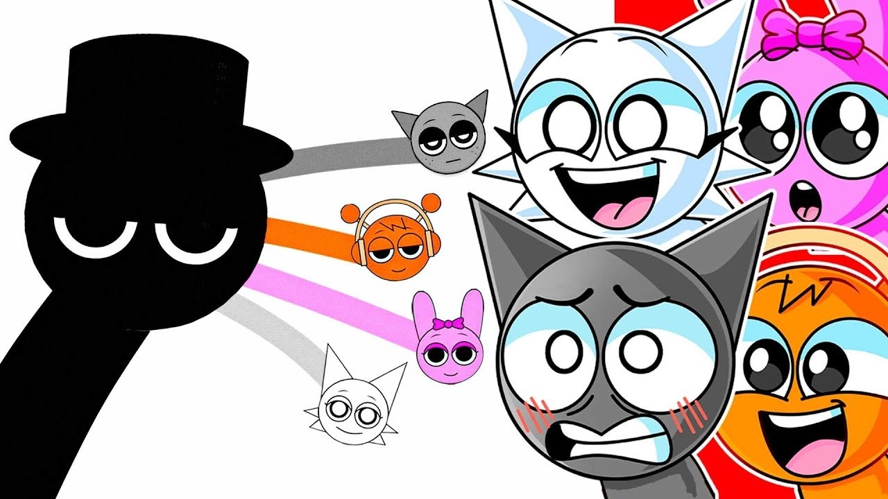 SPRUNKI SQUAD VS MR BLACK