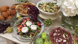 Mediterranean flair in germany - Fingerfood Buffet for Serhat Sen x Melike Aksu Influencer Event