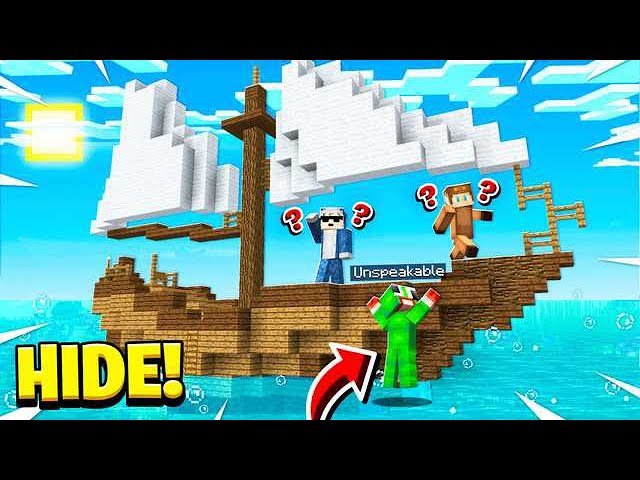 BEST HIDING SPOT ON THE BOAT! OCEAN HIDE & SEEK!