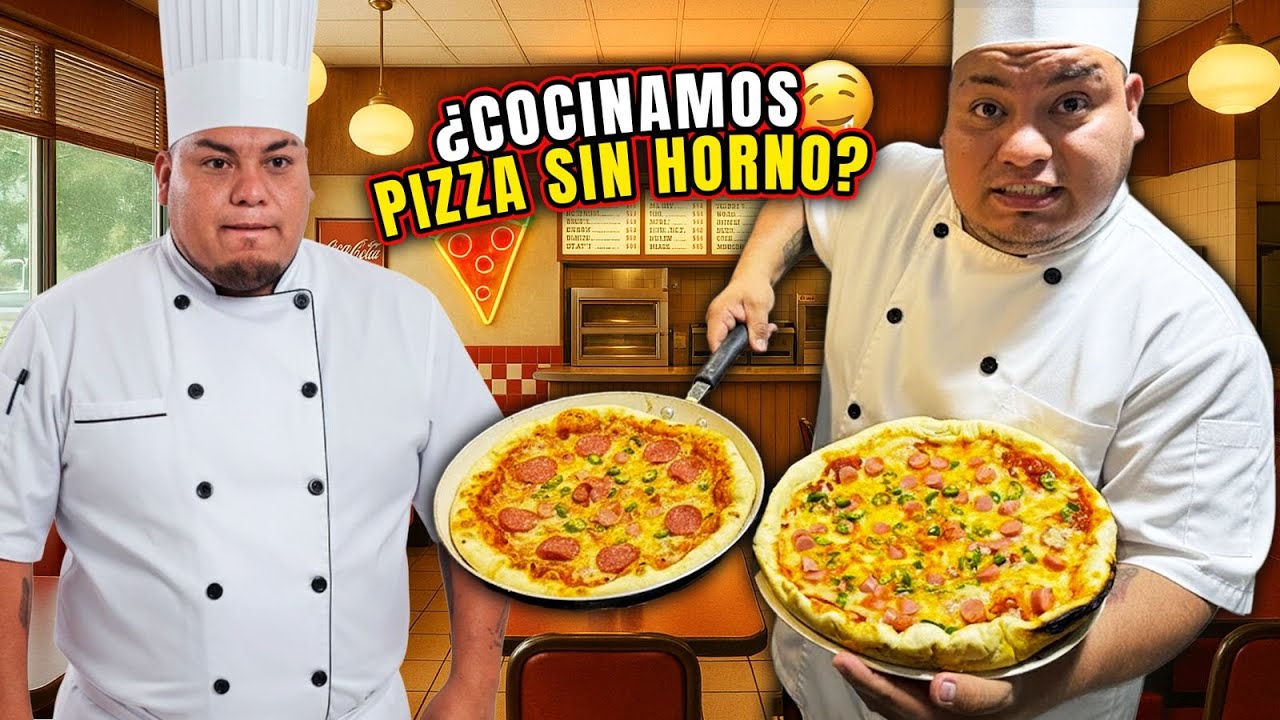 Preparamos pizza casera sin horno ¡Y QUEDÓ MEJOR que en una PIZZERÍA! 🍕🔥 - Gemelos Pantera