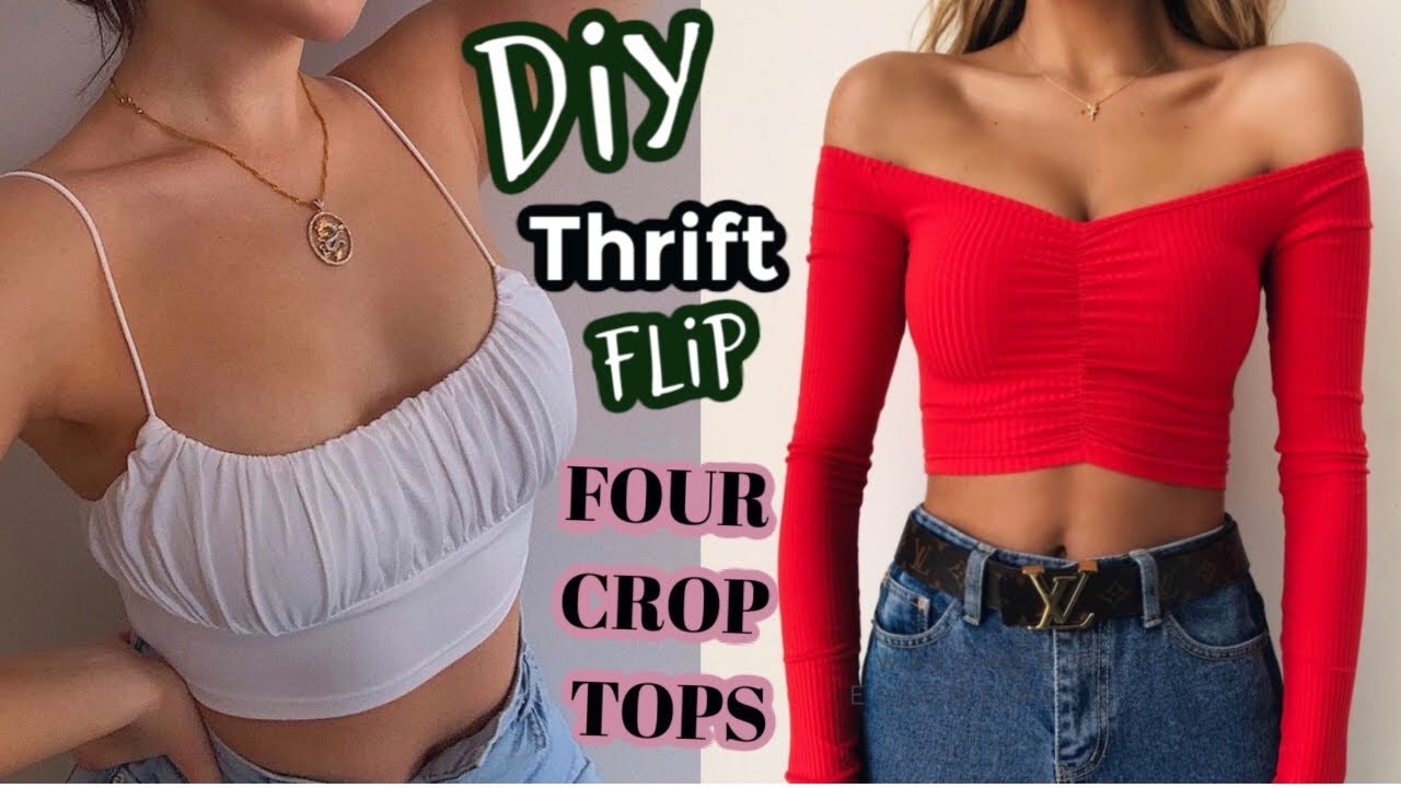 How to Make Any Shirt Into a Crop Top