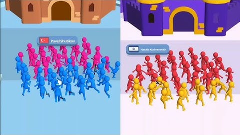 Join Clash 3D - Gameplay level 44, 45, 46, 47, 48 Earn Coins bonus level | Skull Gamers #skullGamers