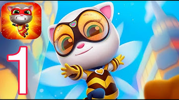 Talking Tom Hero Run Dash - Gameplay Walkthrough Part 1 (Android, iOS)