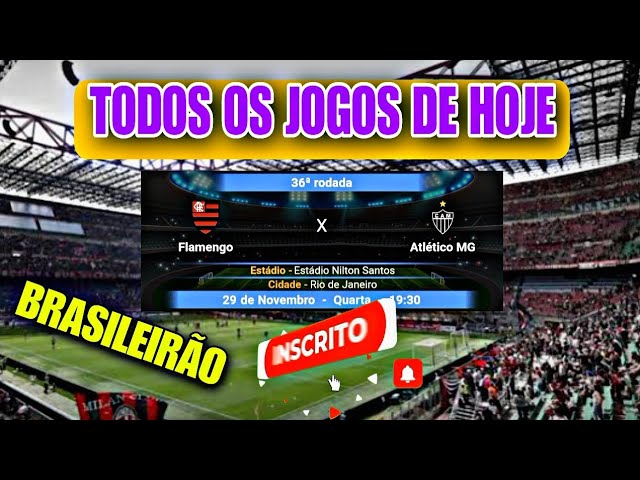 TODOS OS JOGOS DE HOJE DO BRASILEIRÃO SÉRIE A 2023. 