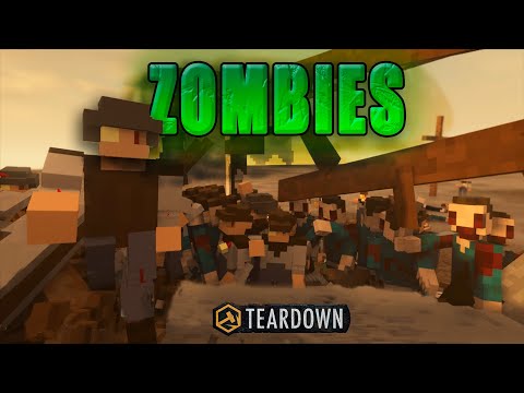 Surviving from ZOMBIES | Выживаем от ЗОМБИ | Teardown