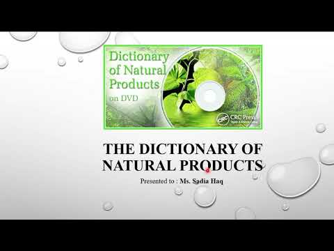 Dictionary Of Natural Products On DVD - Computer Applications In Chemistry -Software