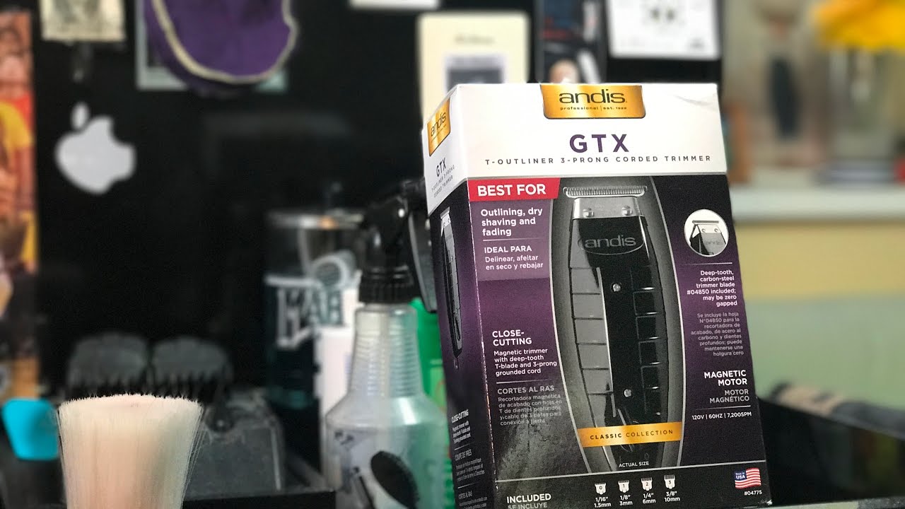 EASIEST WAY EVER TO ADJUST, ZERO GAP ANDIS TOUTLINERS! (GTX BLADE