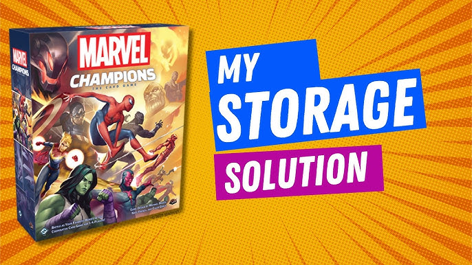 Champion Box Marvel Champions the Card Game Storage Solution 