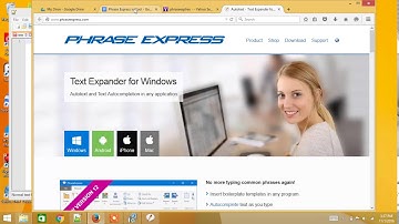 Phrase Express - Text Expansion for Windows