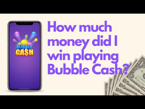 How I Won Cash Playing This Game- Bubble Cash App Review