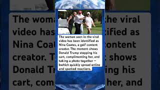 Trump Golf Moment Goes Viral#DonaldTrump#Golf#Viral#Trending#News