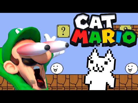 Luigi Plays: CAT MARIOOO 