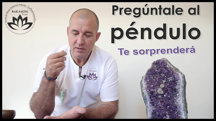 Cómo usar el PÉNDULO para tomar DECISIONES - Fácil y efectivo