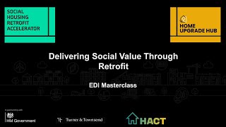 Celebrity Delivering Social Value Through Retrofit | EDI Masterclass Wealth