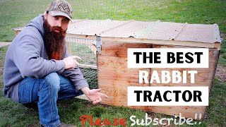 HOW TO BUILD A RABBIT TRACTOR | POLYFACE FARM STYLE | ETHICAL MEAT | HOW TO RAISE RABBITS FOR MEAT